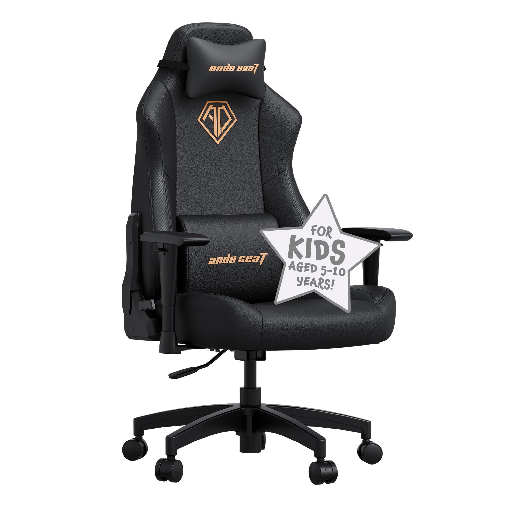 Anda Seat Phantom Kids Gaming Chair Ages 510 Ergonomic Video Game
