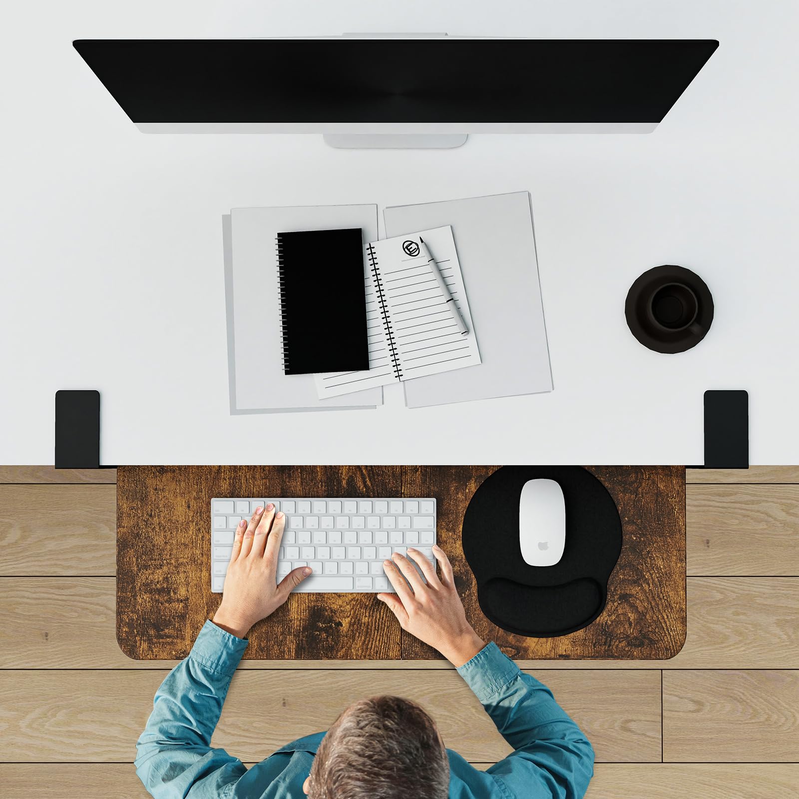 ケヤキ S2-073 欅 /1,880x600mm520mm780mmx45mm Amazon.com : Desktop Keyboard Tray, Under Desk Pull Out