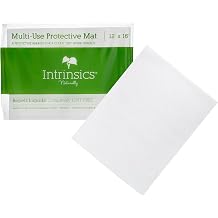 INTRINSICS Multi-Use Protective Mat, 12" x 16", 40 count pack