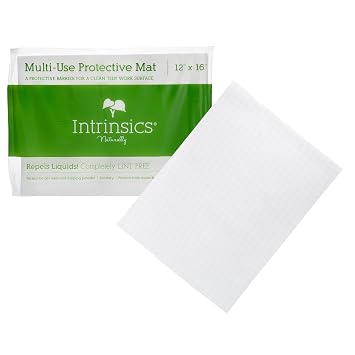 INTRINSICS Multi-Use Protective Mat, 12 x 16, 40 count pack