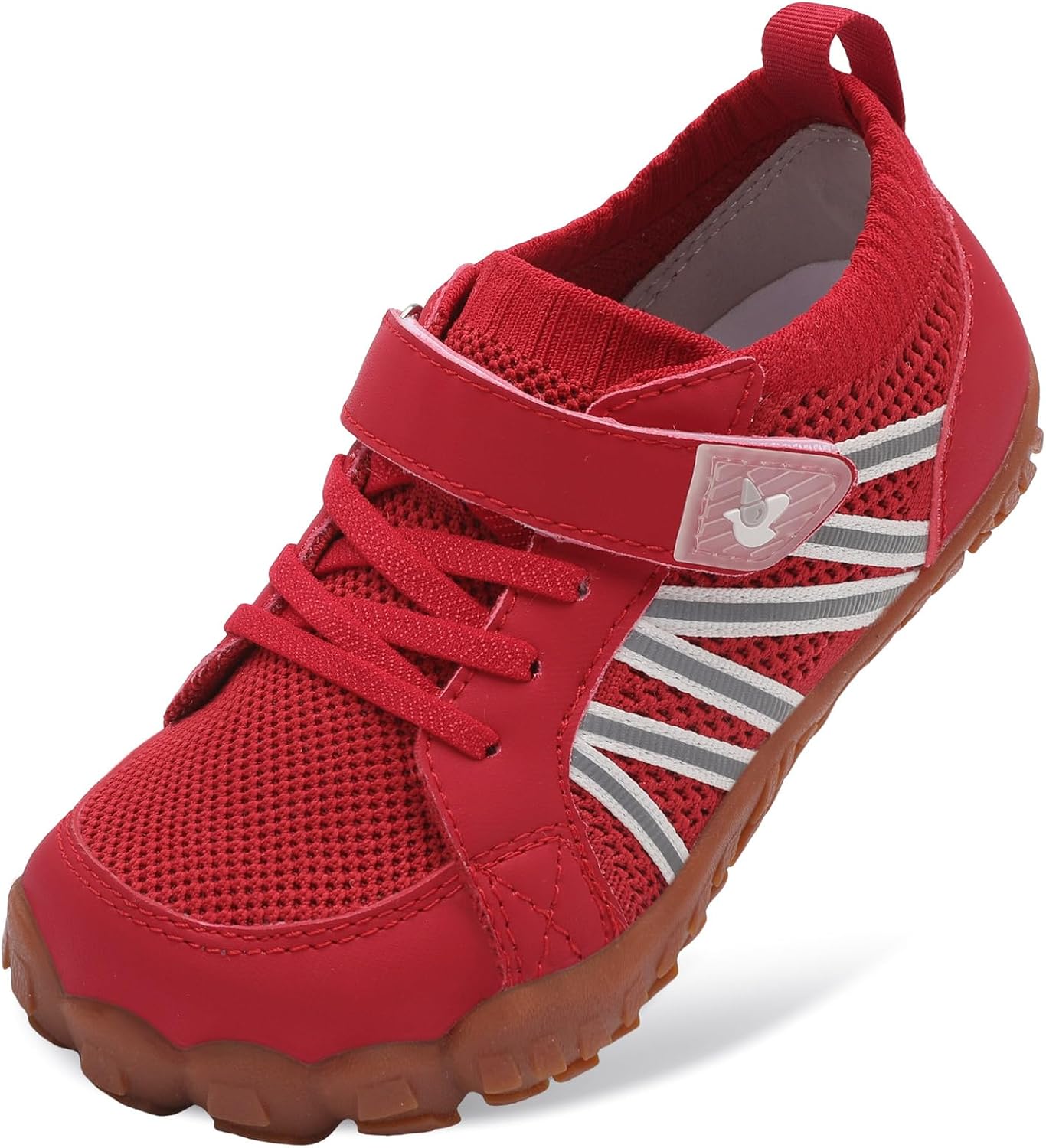 LeIsfIt Kids Shoes Girls Boys Wide Barefoot Shoes Big Kids Breathable Anti-Slip Hiking Sneakers for Walking Climbing Training Outdoor Activities