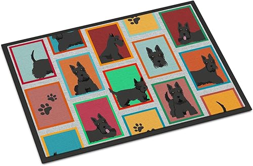 Vista 613 de Caroline's Treasures MLM1087MAT - Felpudo de perro de montaña bernés de 18 x 27 pulgadas, para interiores y exteriores, para entrada, Bernese