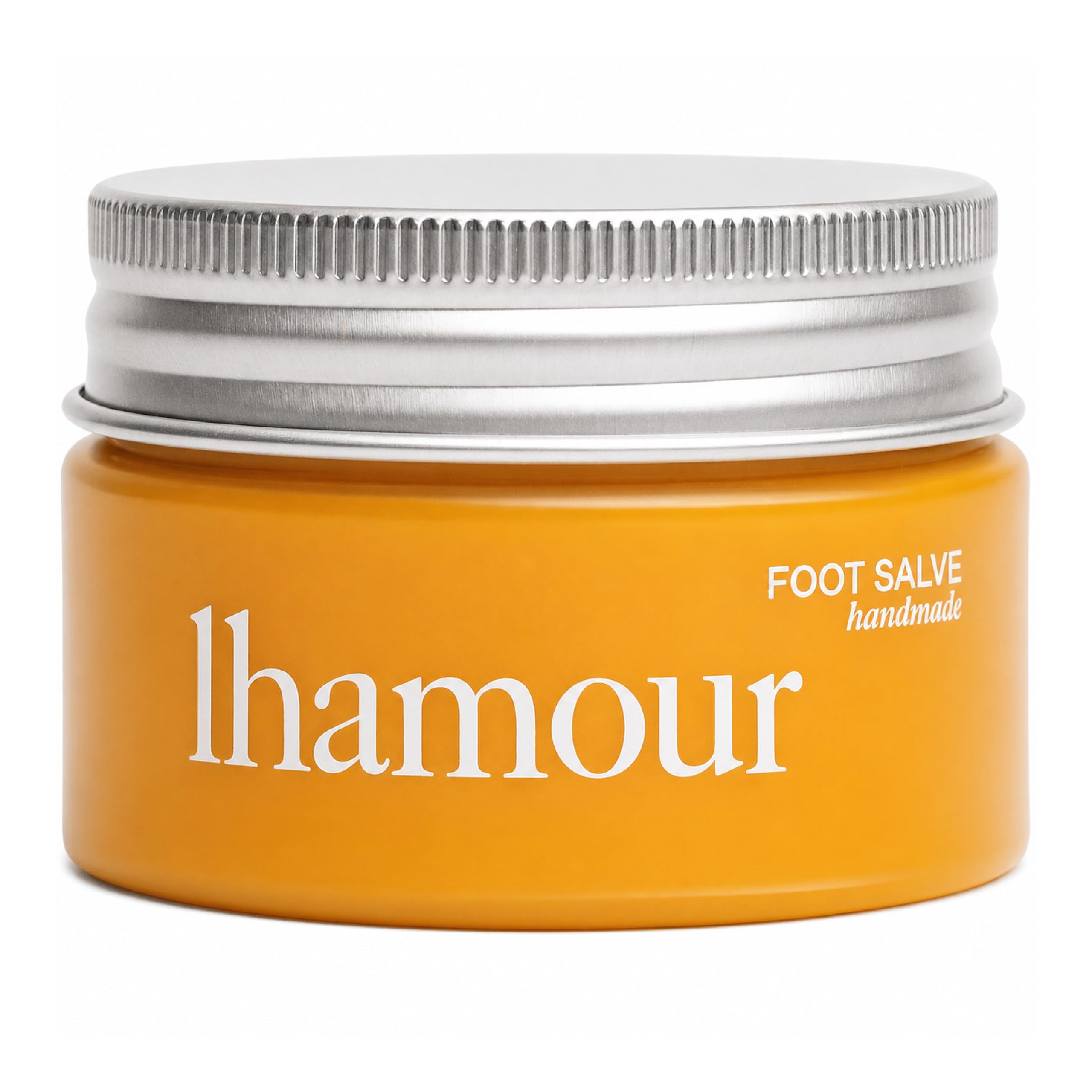 Lhamour Foot Cream Cracked Heel - Heel Balm & Foot Moisturizer for Dry Cracked Feet, Natural Beef Tallow & Beeswax Foot Balm with Peppermint & Thyme, Organic Callus Repair Salve for Rough Skin,1.06 oz