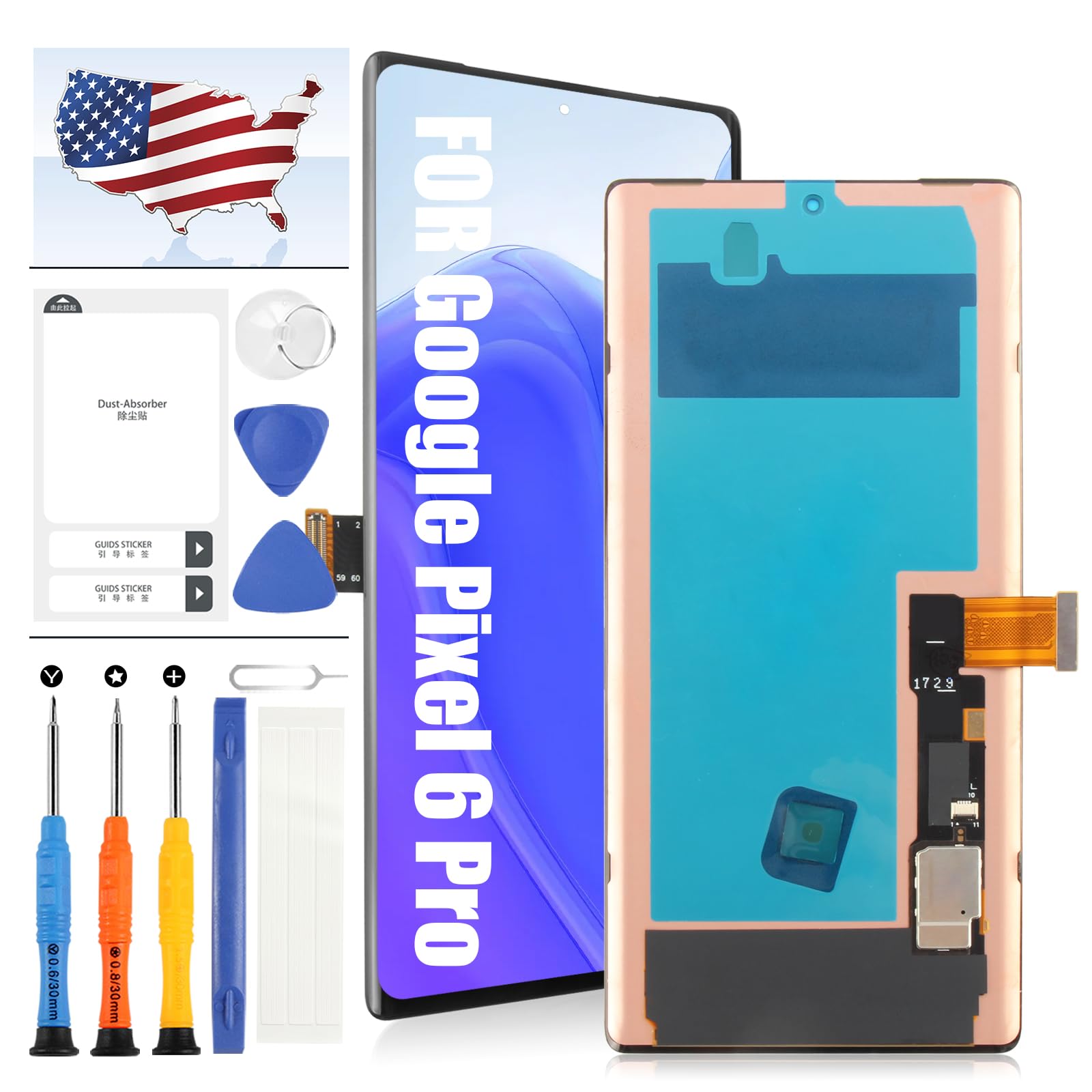 Amazon.com: Screen Replacment for Google Pixel 6 Pro 5G LCD