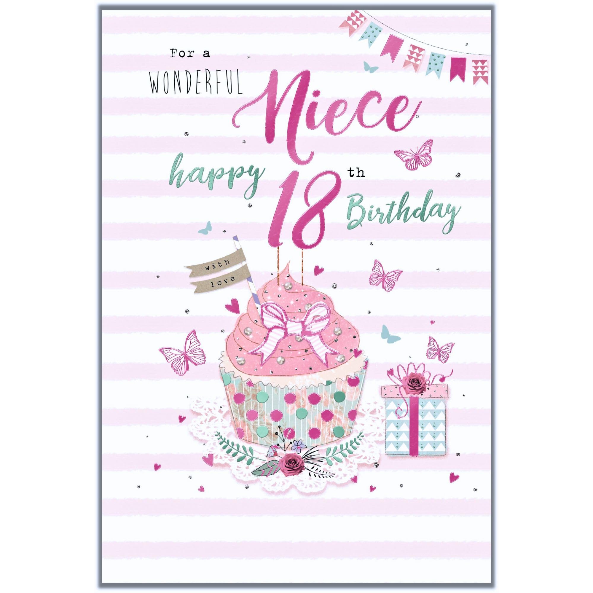 Special Niece 18th Birthday Birthday Card