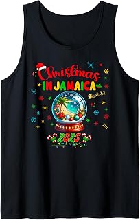 Jamaica Christmas Trip Family Reunion Tropical Montego Bay Tank Top
