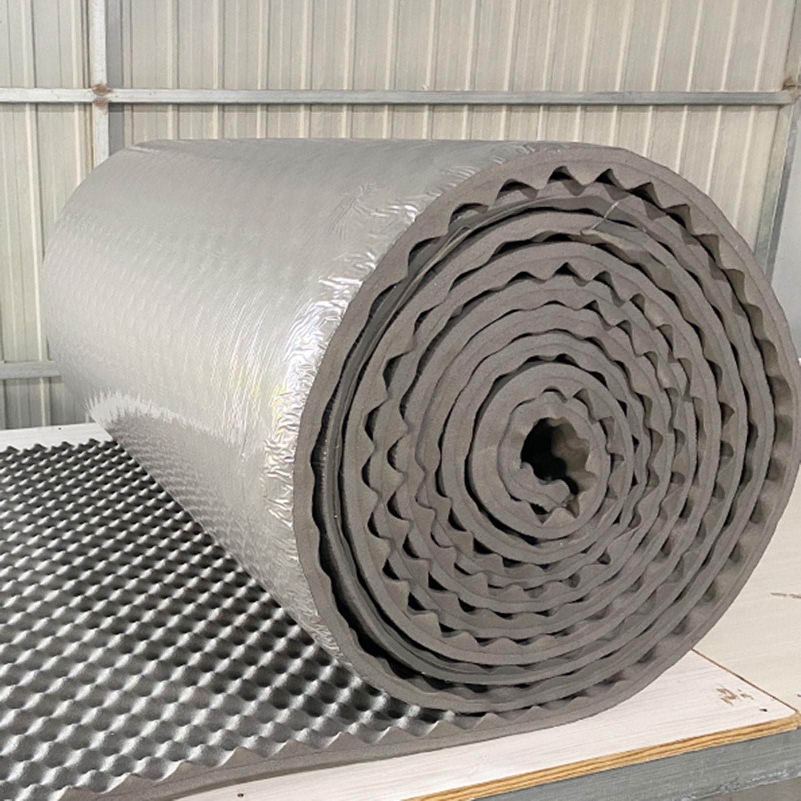 Paneles de espuma anticolisión para paredes de gimnasio, acolchado de tratamiento acústico autoadhesivo para estudios de grabación, paneles de pared insonorizados (2 cm de grosor)