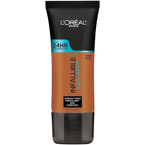 L'Oreal Paris Infallible Pro-Glow - Base de maquillaje, cacao, 1 onza