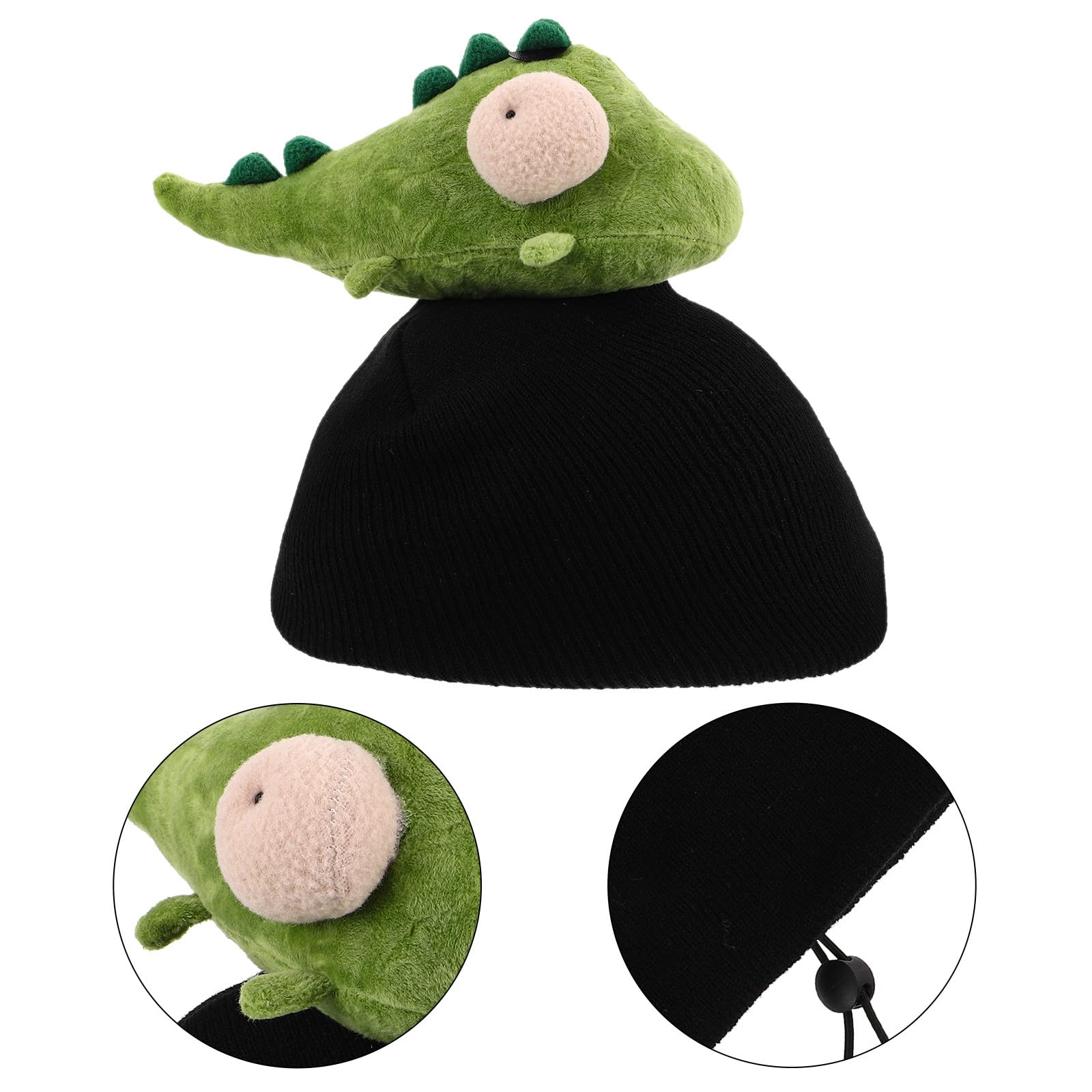 Gatuida Copricasco da Sci in Peluche a Forma di Animale, Accessorio Leggero e Morbido per Snowboard, Motociclo e Sport Invernali, Copertura Versatile per Casco Ragazzo Adatta a Diverse