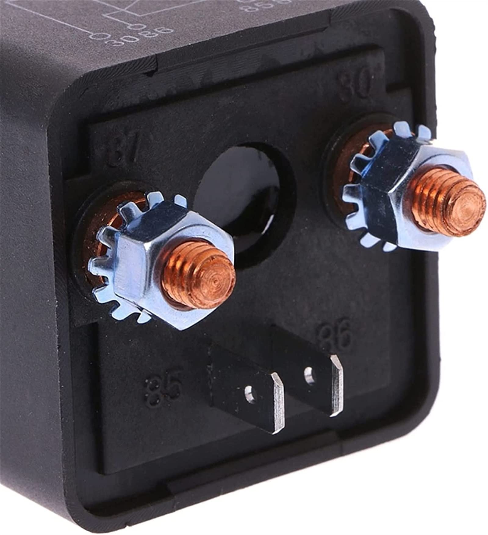 Pièces de rechange Relais 12VDC 200A Haute Puissance Voiture Relais Camion Moteur Type Continu Commutateur Automobile