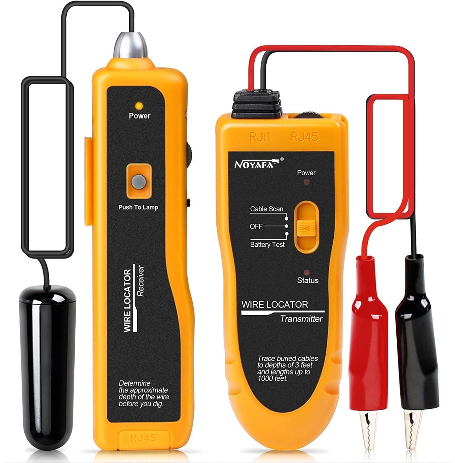 NOYAFA NF-816 Underground Wire Locator, Underground Cable