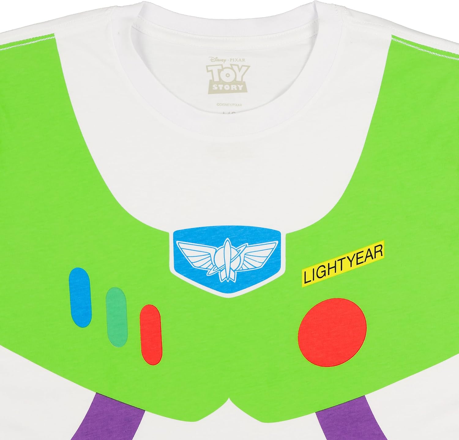 Toy Story Buzz Lightyear Astronaut Costume Adult T-Shirt