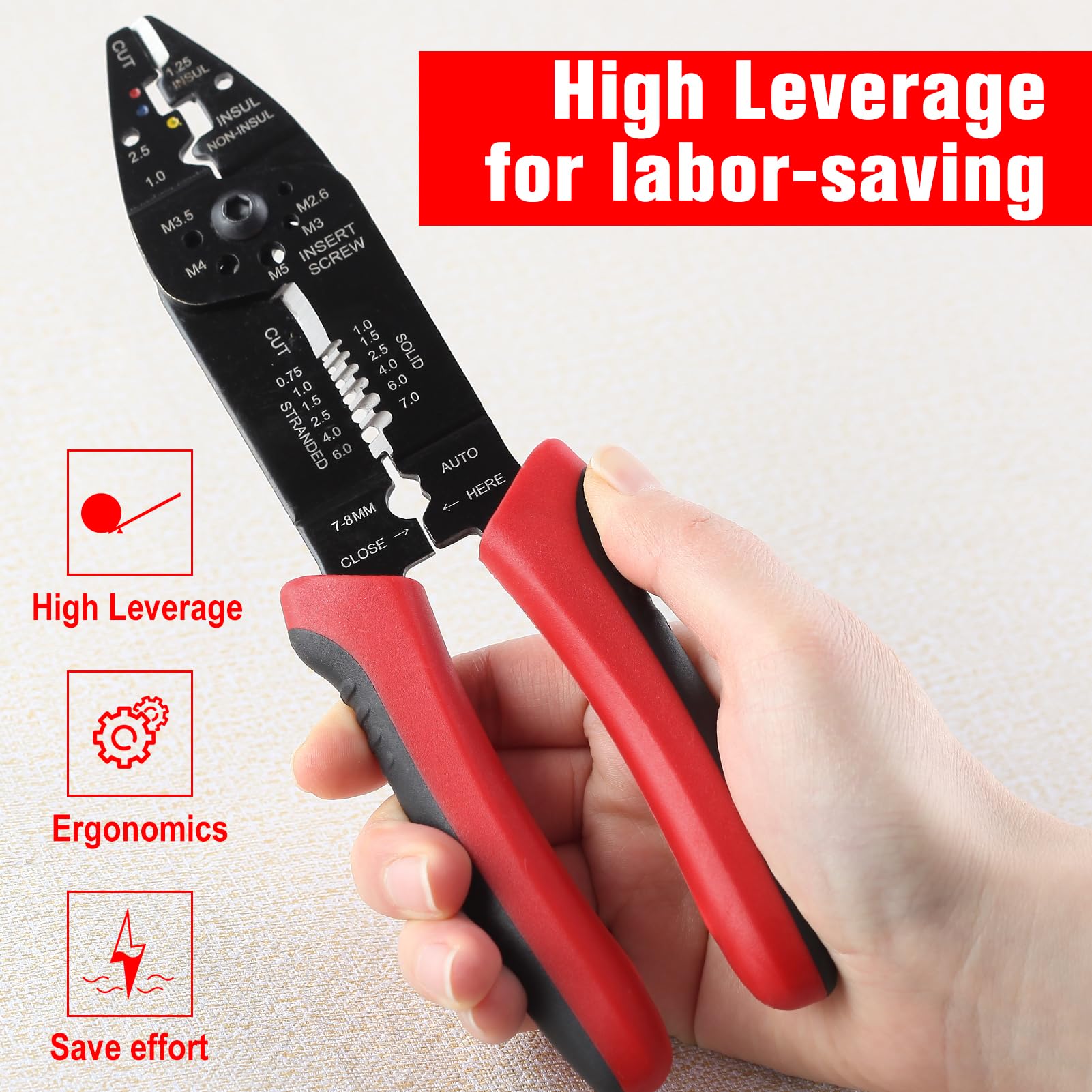 SPEEDWOX Pince Multifonction De 20,3 Cm Avec Coupe-fil Et | FindTheDeal