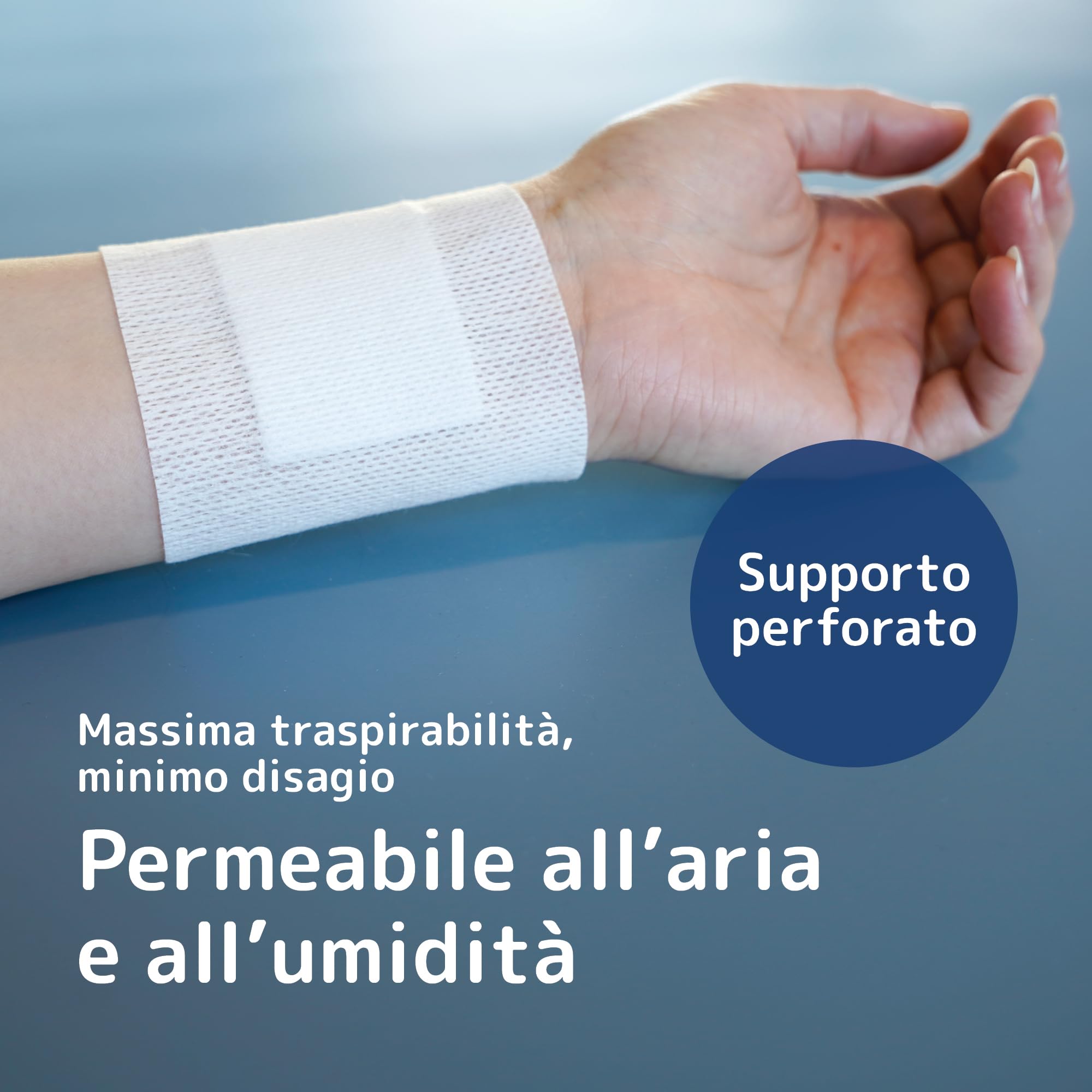 ABENA Medicazione sterile per ferite, 10x20 cm | Confezione da 40 pezzi | Adatte per tagli e ferite | Assorbente | Bianca | Adatto per pelli sensibili