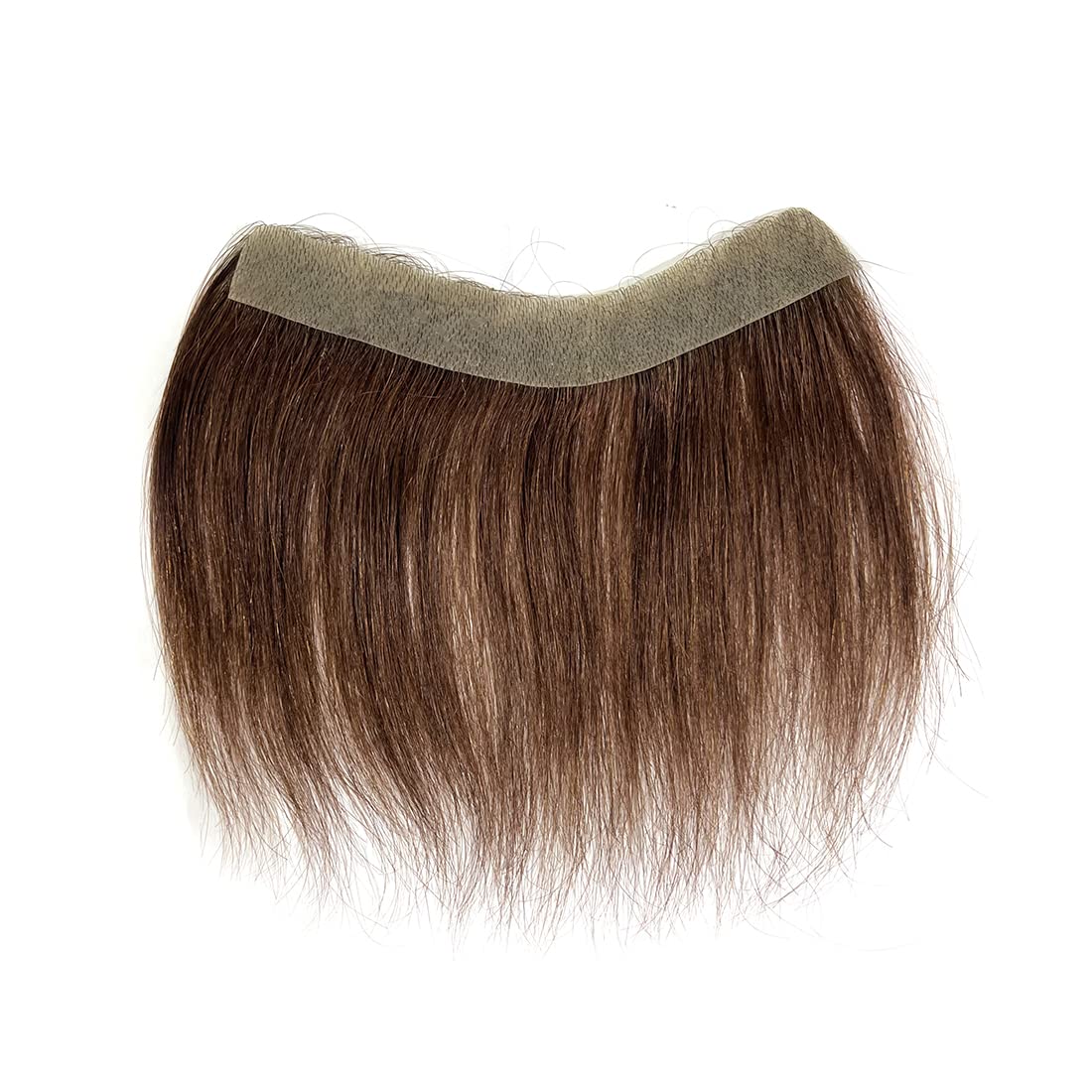Amazon.com : Meiverah Frontal Hairpiece for men Natural Black Hair Extension  Hairline Loss Straight Tape in Human Hair Toppers Replacement Toupee  (0.78"x6.3", Dark Brown) : Beauty & Personal Care