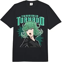 One Punch Man Terrible Tornado Tatsumahi Portrait Anime Comfort Colors Adult Heavyweight T-Shirt