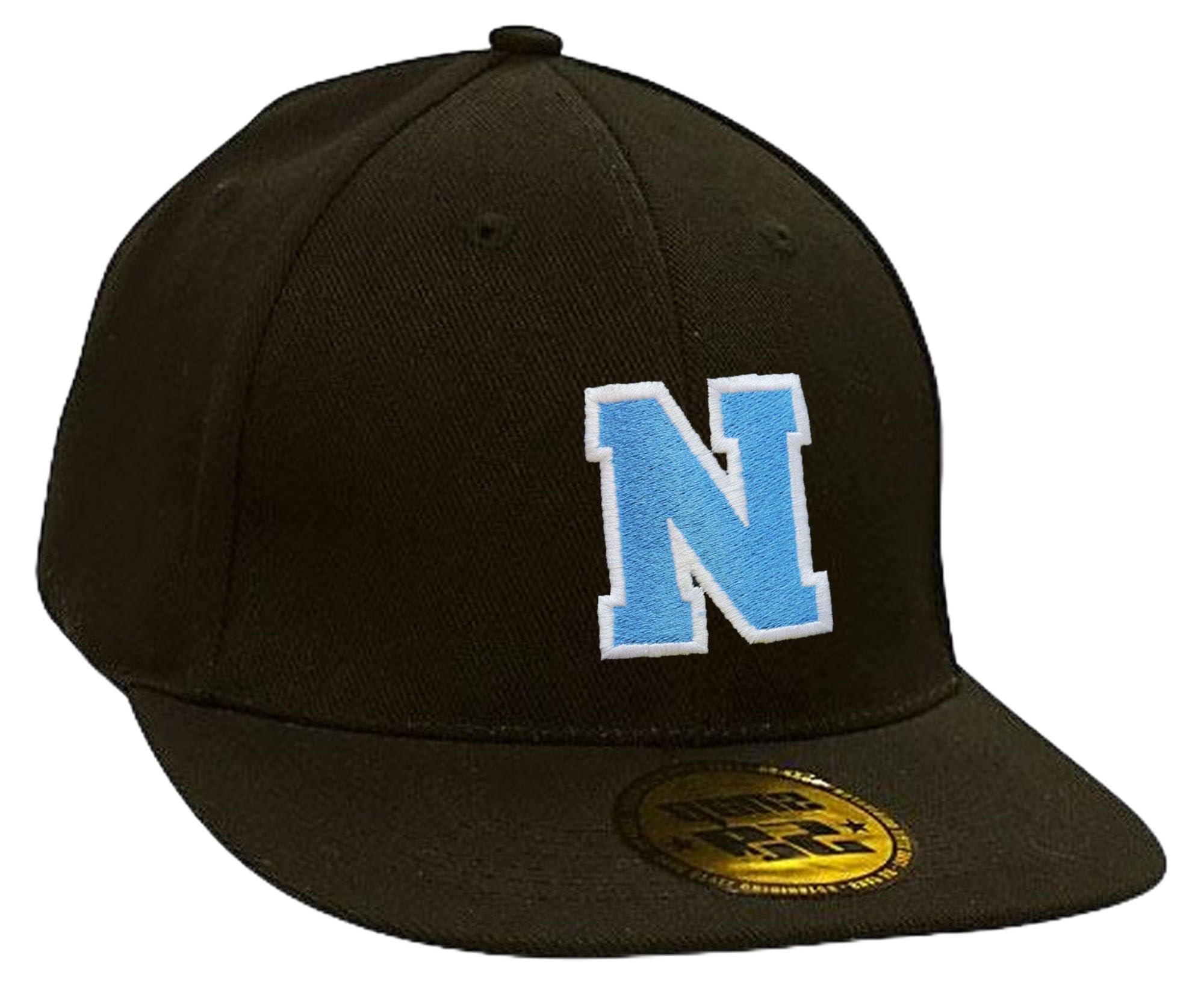 Morefaz Women's N Casual Snapback Baseball Cap A-Z Letter Alphabet Embroidered Uk Hat Caps Adjustable Strap Snap Back (N)
