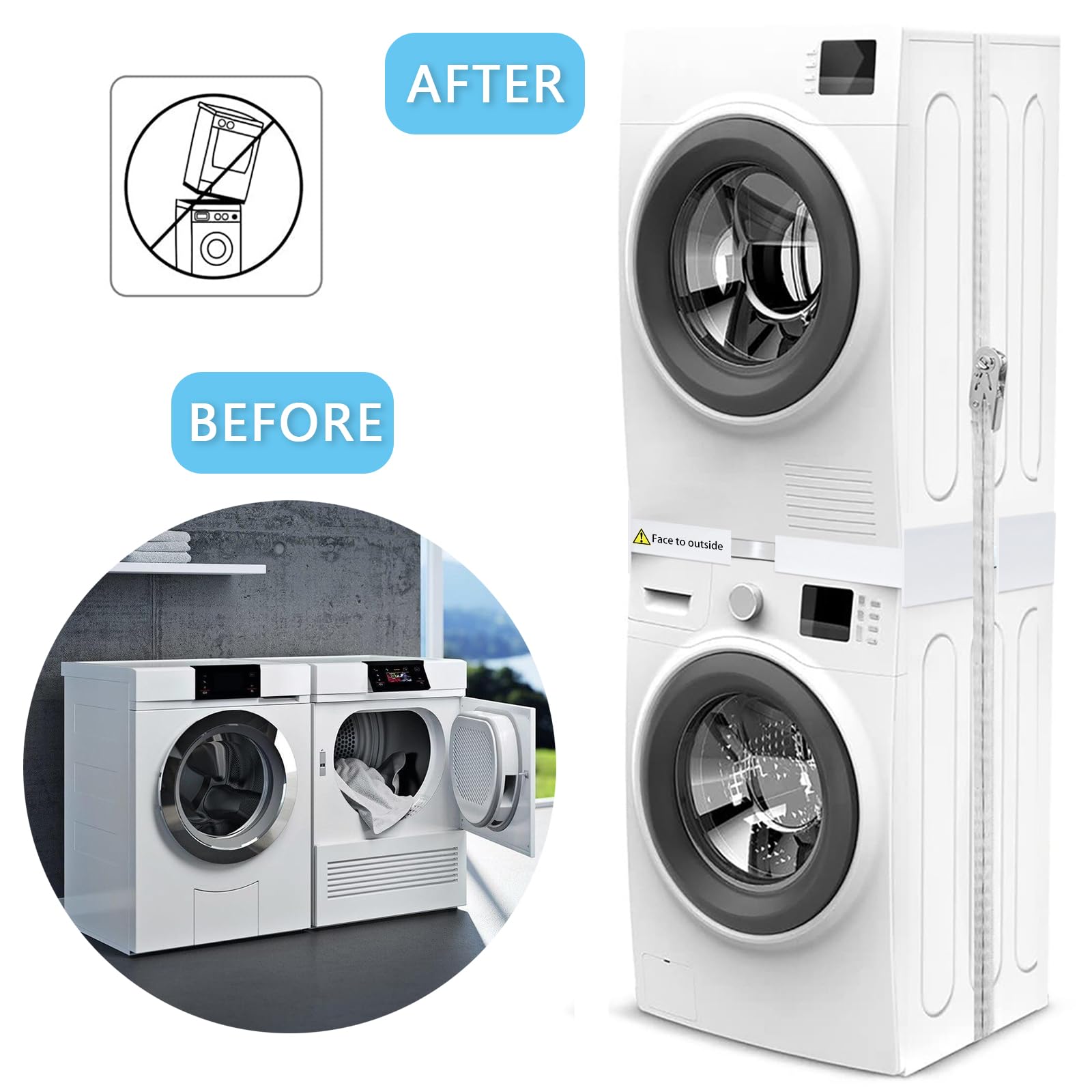 洗濯機 Amazon.co.jp: Kiss Core 29インチ スタッキングキット 洗濯機と乾燥機