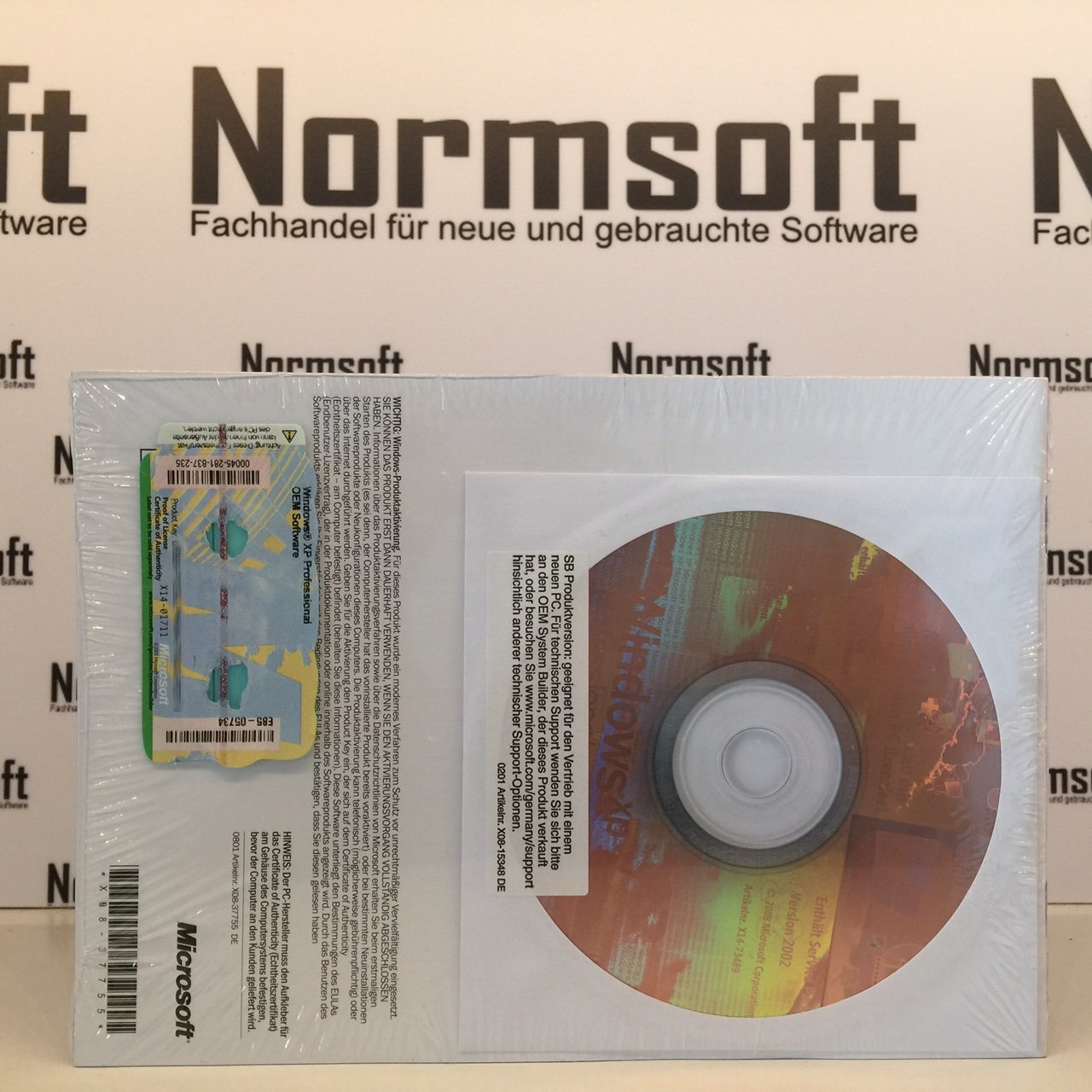 Microsoft Windows XP Professional SP3 32-BIT Deutsch