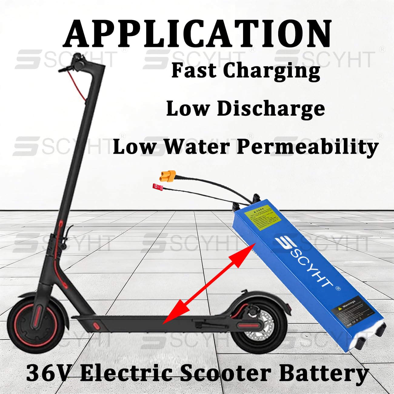 Batteria al litio 10S3P Batteria monopattino elettrico 36V Batterie sostitutive 7,8Ah 10,5Ah 6Ah Batterie skateboard elettrico per M365 con BMS e connettori JST + XT30