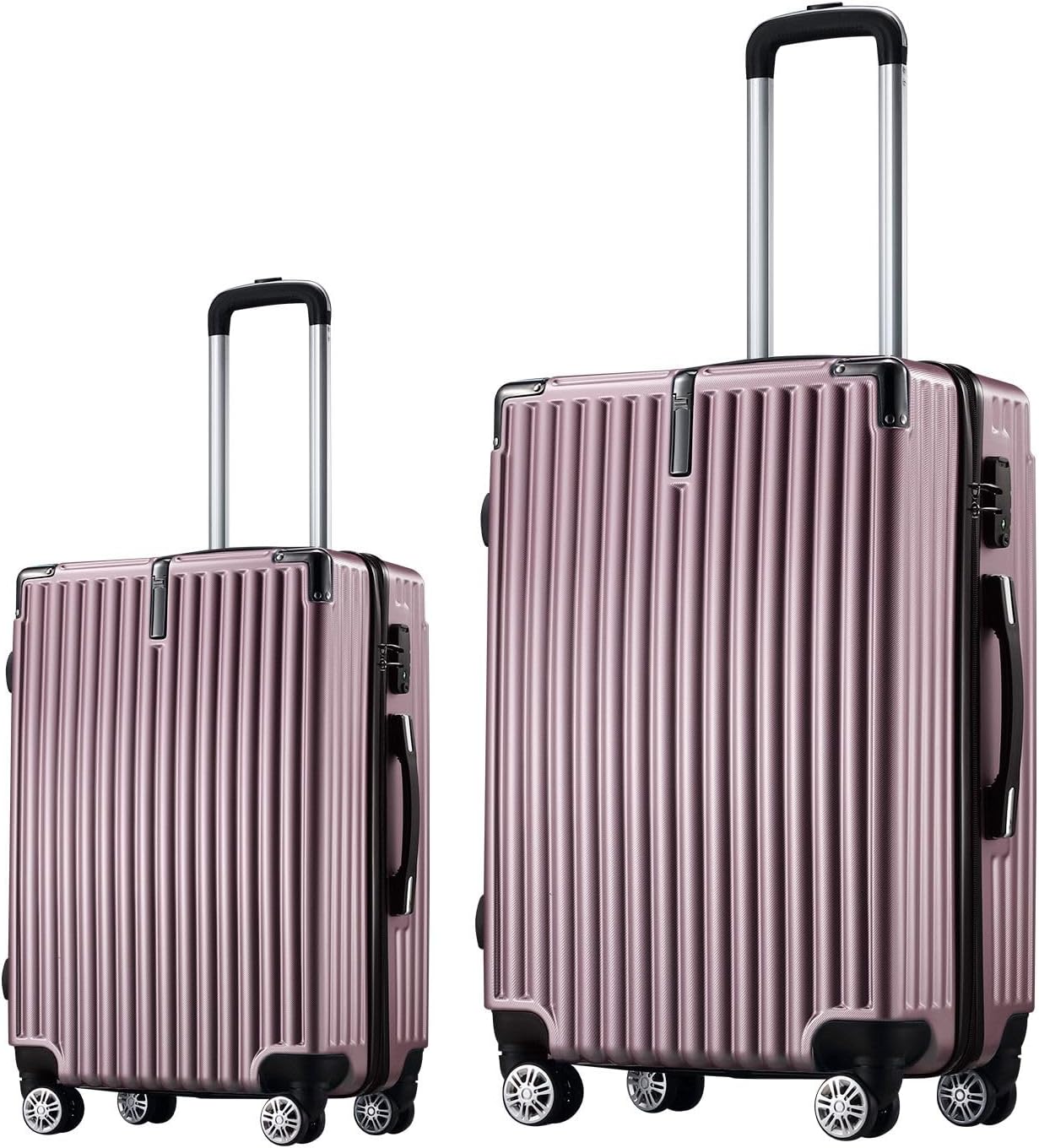 2PCS Luggage Set Carry On Suitcase 20 Inch +28Inch Hard Shell