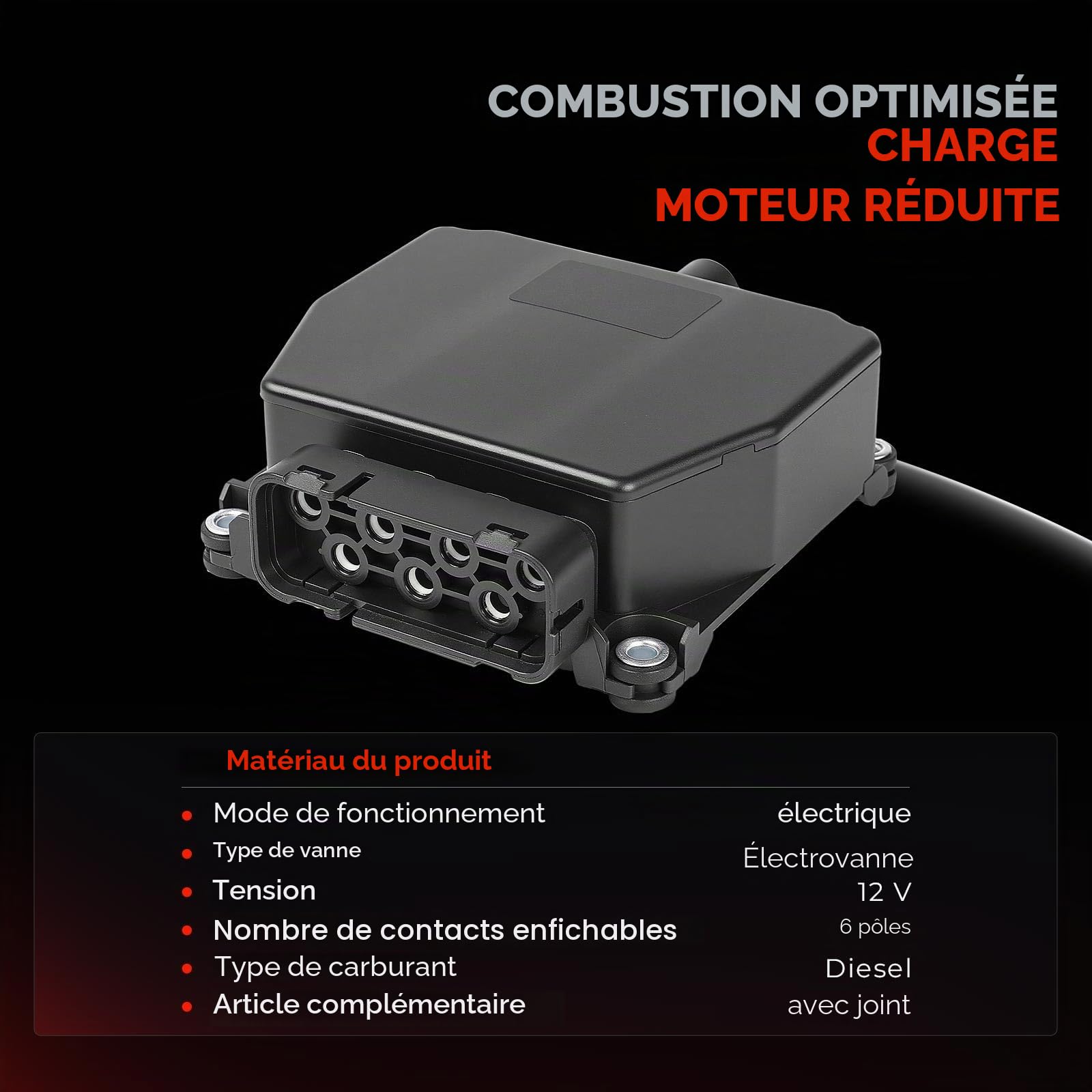 Frankberg Convertisseur de pression, électrovanne, bloc d'électrovannes