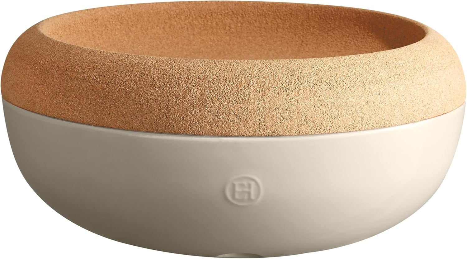 Emile Henry Large Food Storage Bowl, 14.1 inch, Clay Clay 14.1" Dia