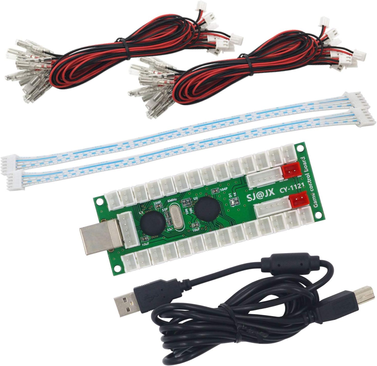 Arcade 2 Player USB Encoder Arcade Zero Delay Encoder Board 2 Player PC MAME Retropie