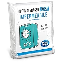 Sweet Night Coprimaterasso matrimoniale 170x200 cm | Lenzuolo impermeabile e microtraspirante