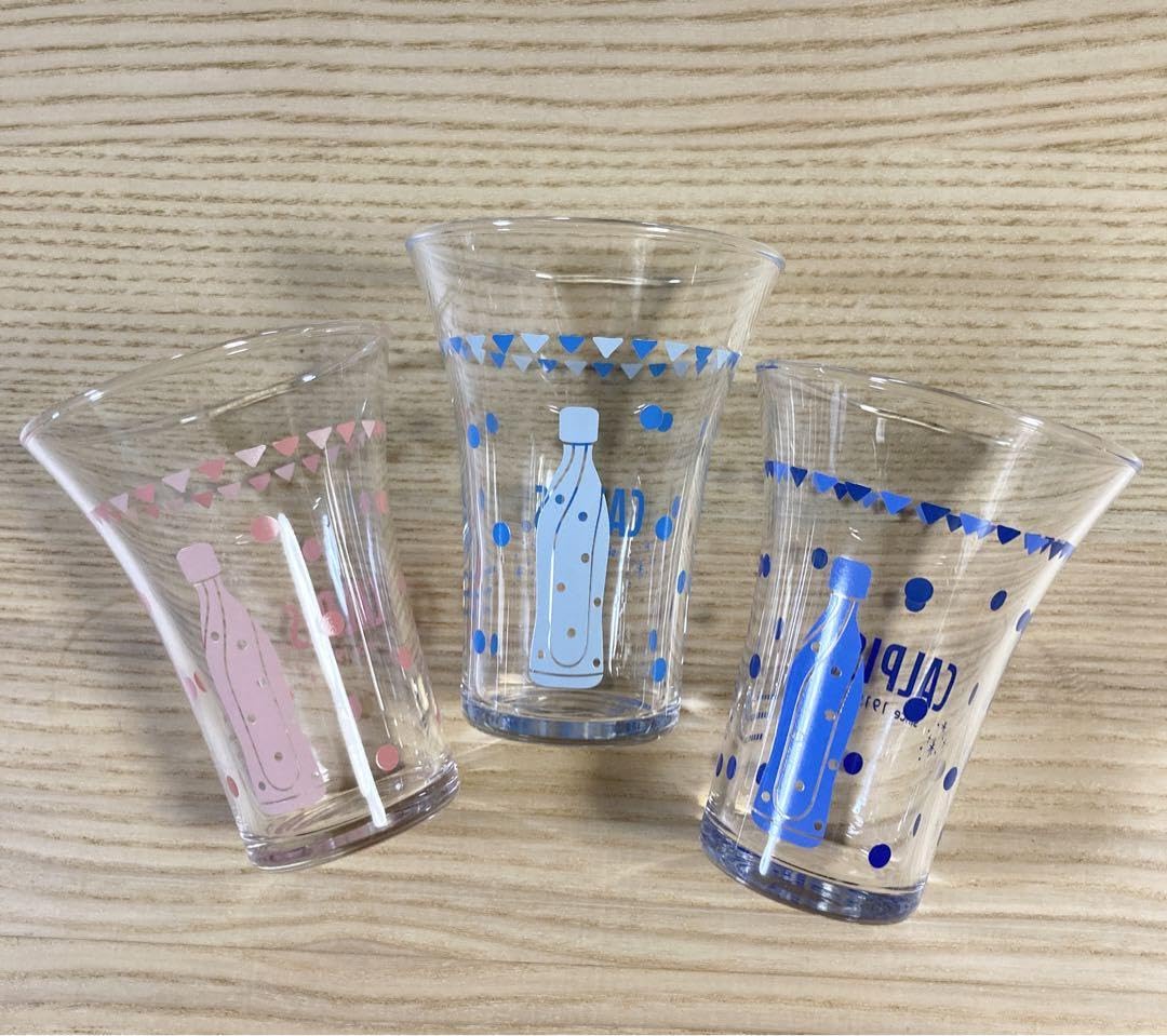 Amazon.co.jp: カルピス 100周年 限定 朝顔グラス 3色セット 品 