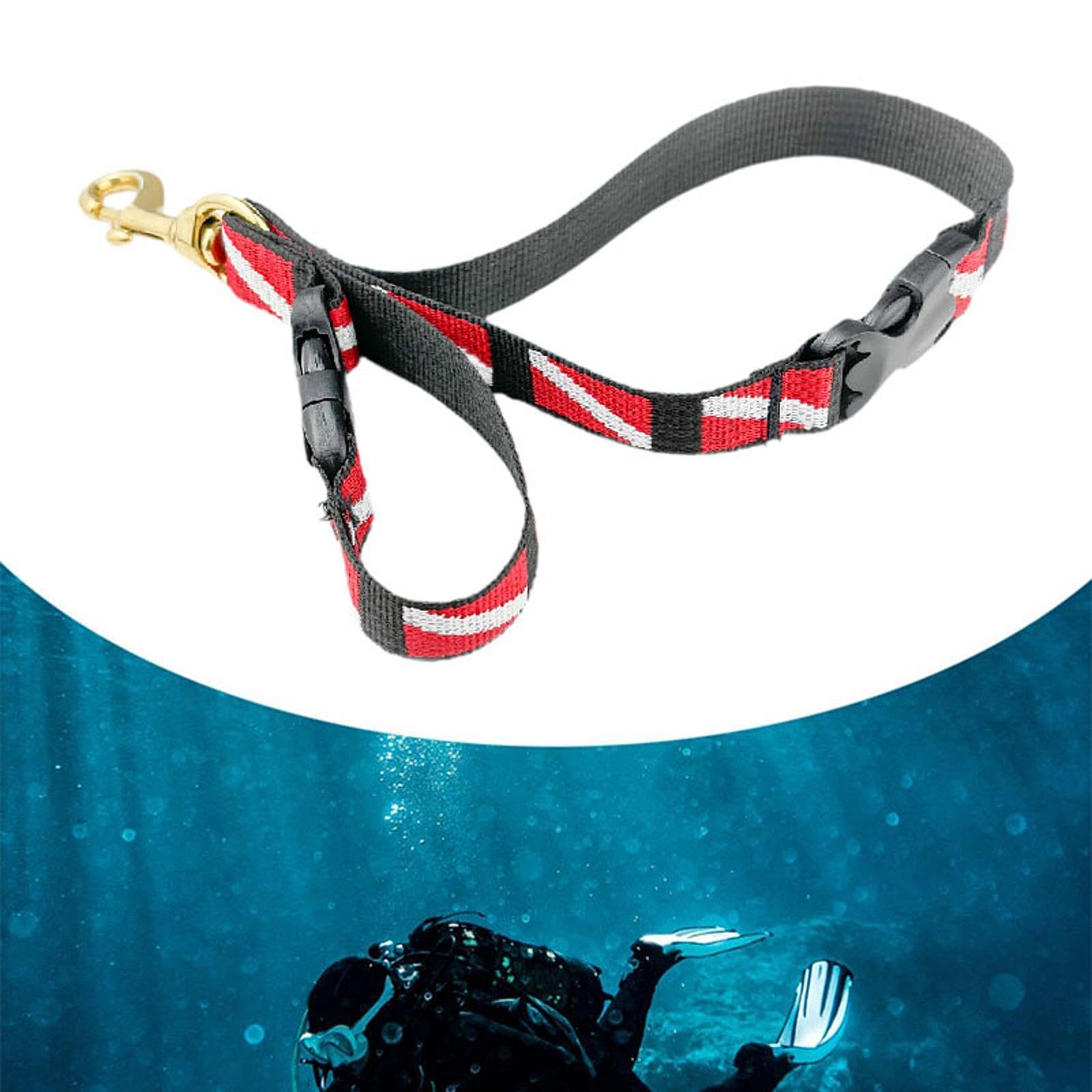 Scuba Fin and Mask Holder Diving Accessories Brass Swivel Hook Scuba BC Fin Holder & Mask Clip for Fishing Snorkeling