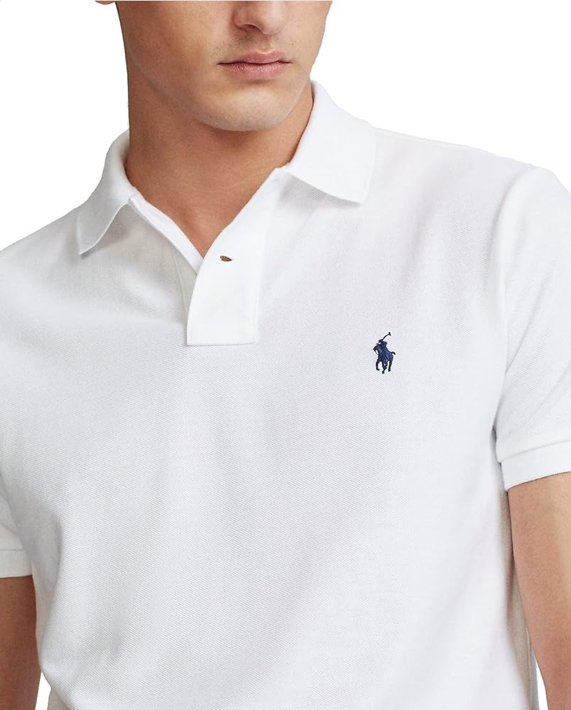 Polo Ralph Lauren SS KC Slim Fit Polo, Bianco (White A1000), XXL Uomo :  Amazon.it: Moda