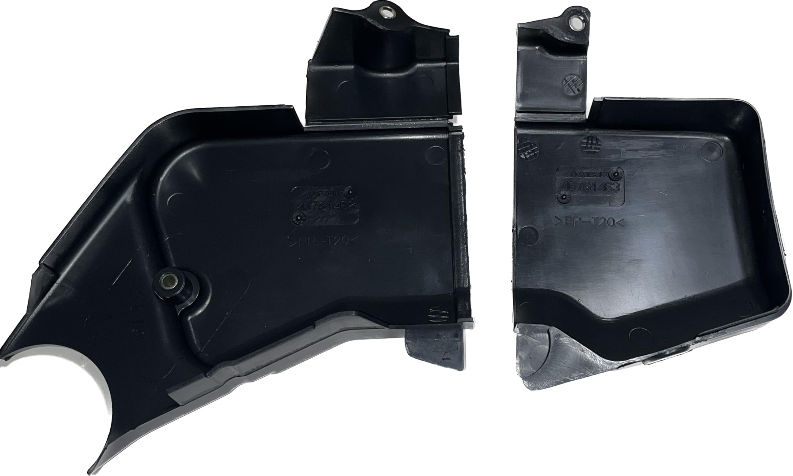 Star 2213 - Carter copertura cinghia dentata distribuzione compatibile con FIAT PALIO PANDA TIPO UNO // LANCIA Y10 // Rif. Originale: 46781463 sup / 46781462 inf