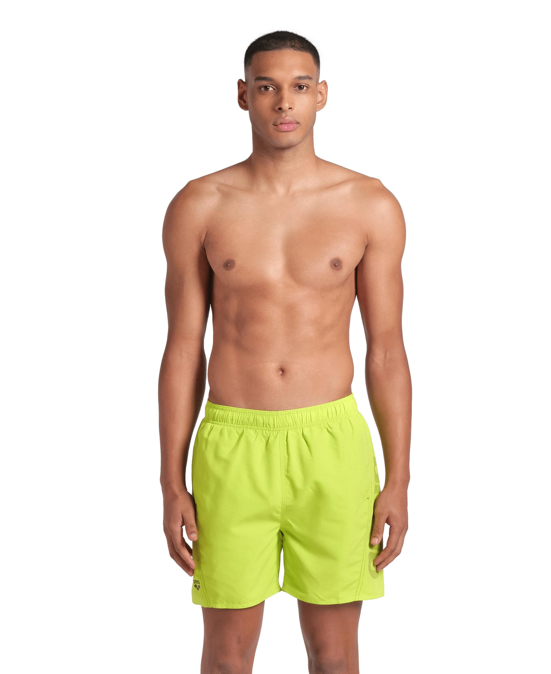 ARENA Fundamentals Arena Logo Boxer R Short de playa Hombre