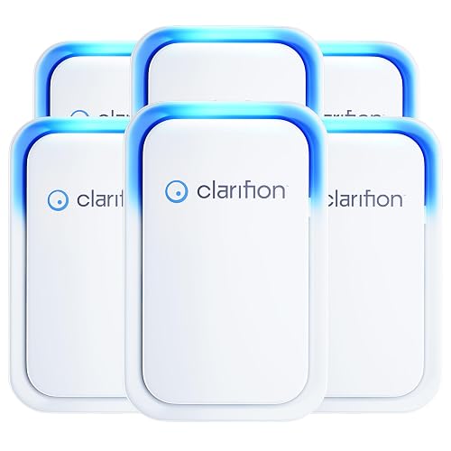 Clarifion Air Ionizers for Home (6 Pack)