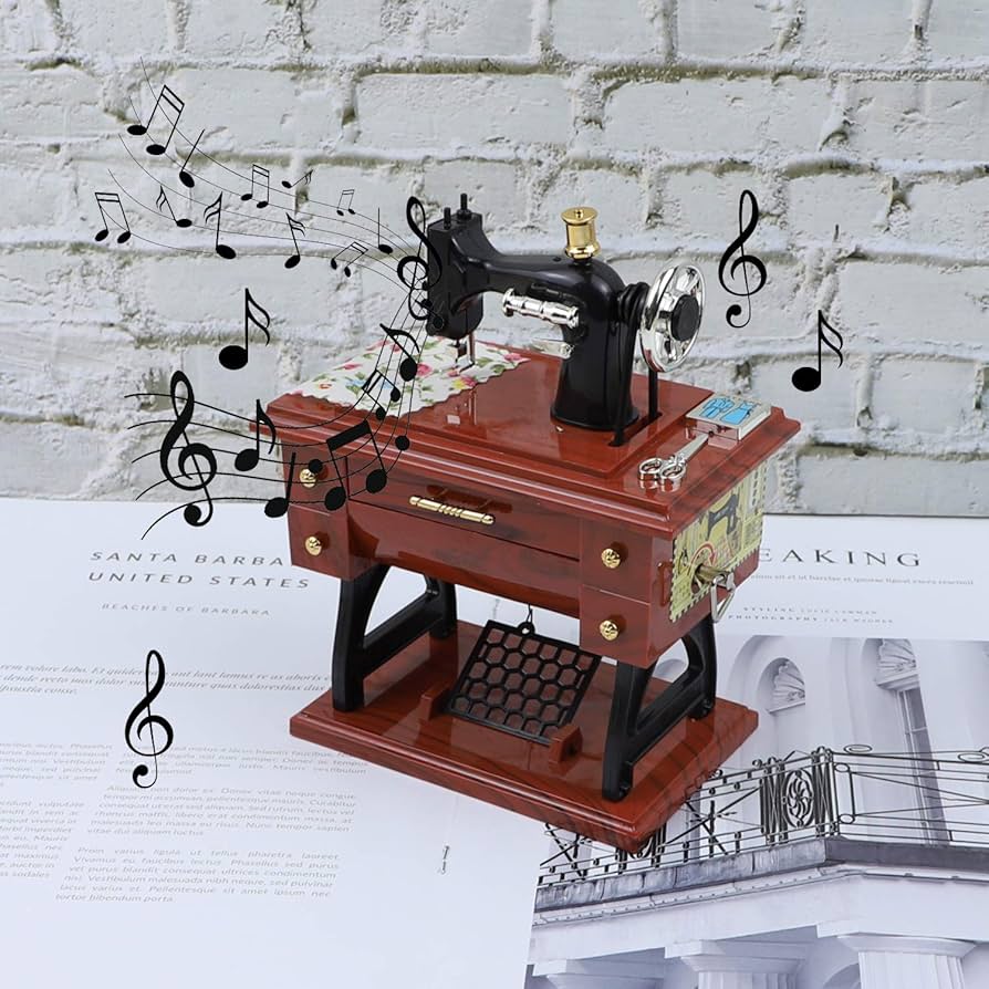 DEVISE WORKS X PINO WORKS 　 DENIMNBARA Amazon.com: Framendino, Vintage Sewing Machine Jewelry