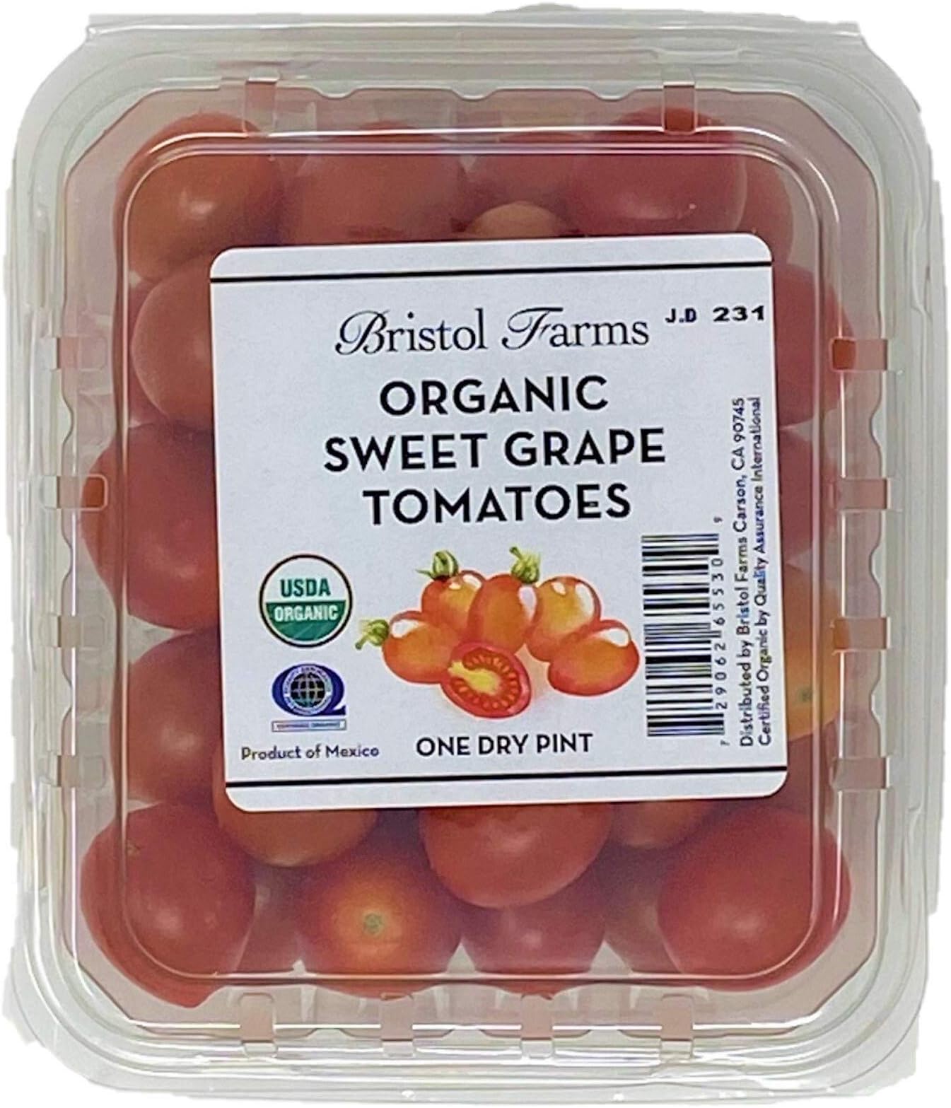 PRODUCE Organic Grape Cherry Tomato, 16 OZ