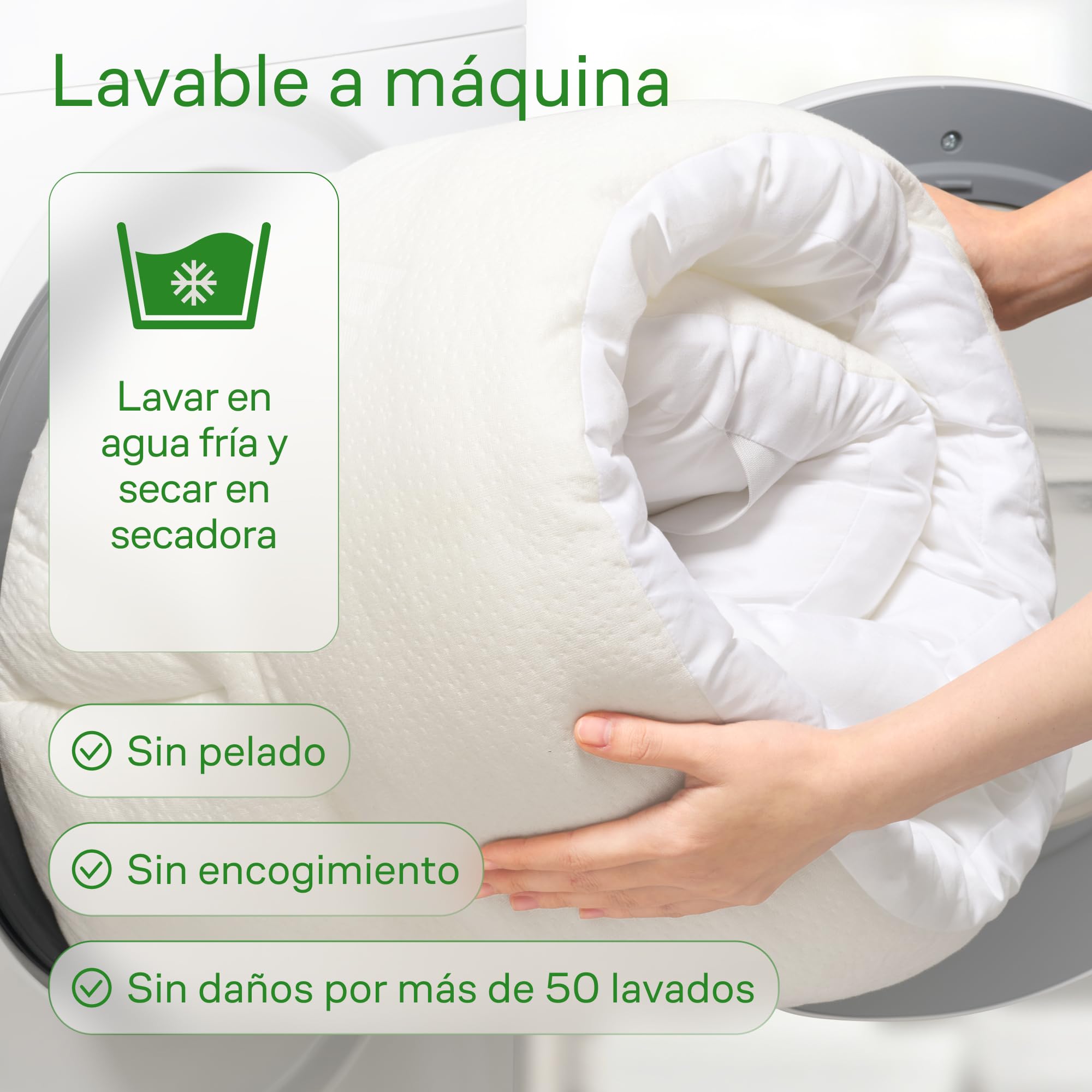 Niagara Sobrecolchón de bambú | Topper para colchón 135 x 190 cm | Grosor 3 cm | Refrescante, Transpirable para aliviar el Dolor de Espalda, Bolsillos Profundos para colchones de 20-50 cm
