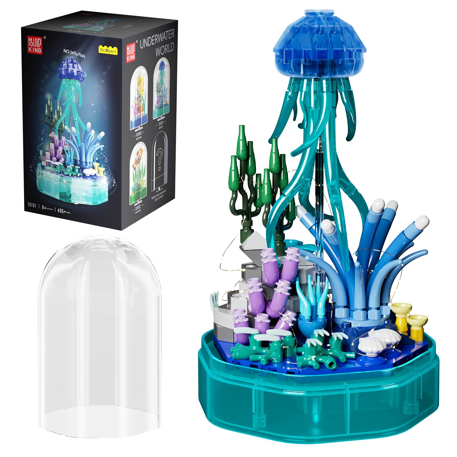 Amazon.com: Sea Creature Collections Jellyfish Building Sets with