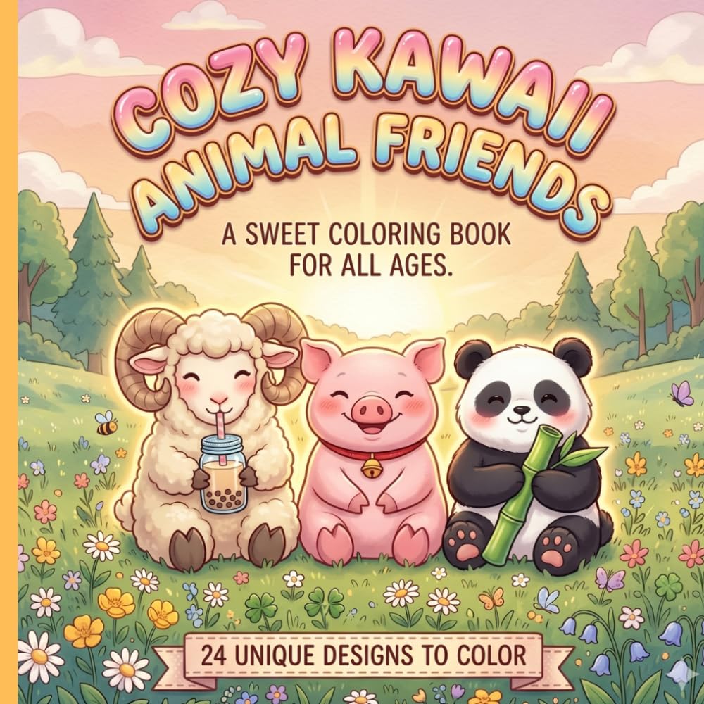 Cozy Kawaii Animal Friends