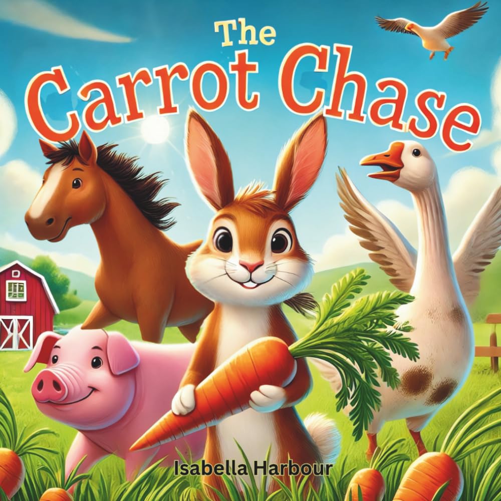The Carrot Chase: A Farmyard Friendship Story About Sharing, Teamwork, and the Joy of Growing Together for ages 3 to 5