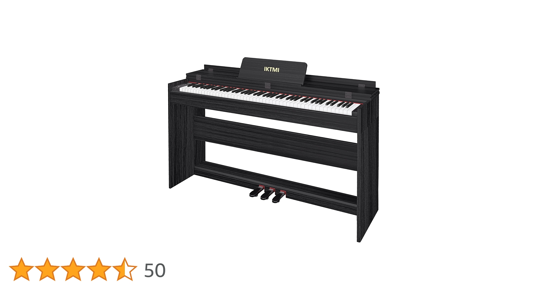 Amazon | IKTMI 電子ピアノ 88鍵盤 ハンマーアクション 88鍵盤