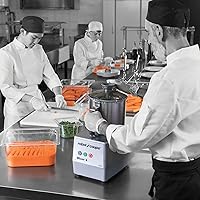 Vista 3 de Robot Coupe BLIXER 4 Blixer Batidora/mezcladora vertical comercial de alta velocidad, tazón de acero inoxidable de 4.5 cuartos de galón, 1