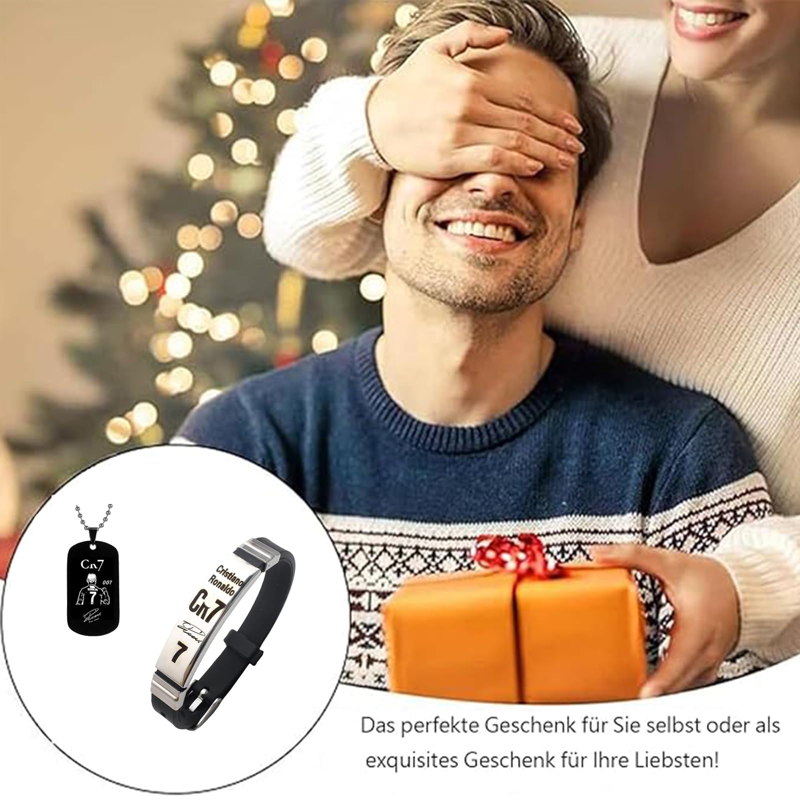 Cadena de fútbol, collar número 7, pulsera para niños, regalos para aficionados