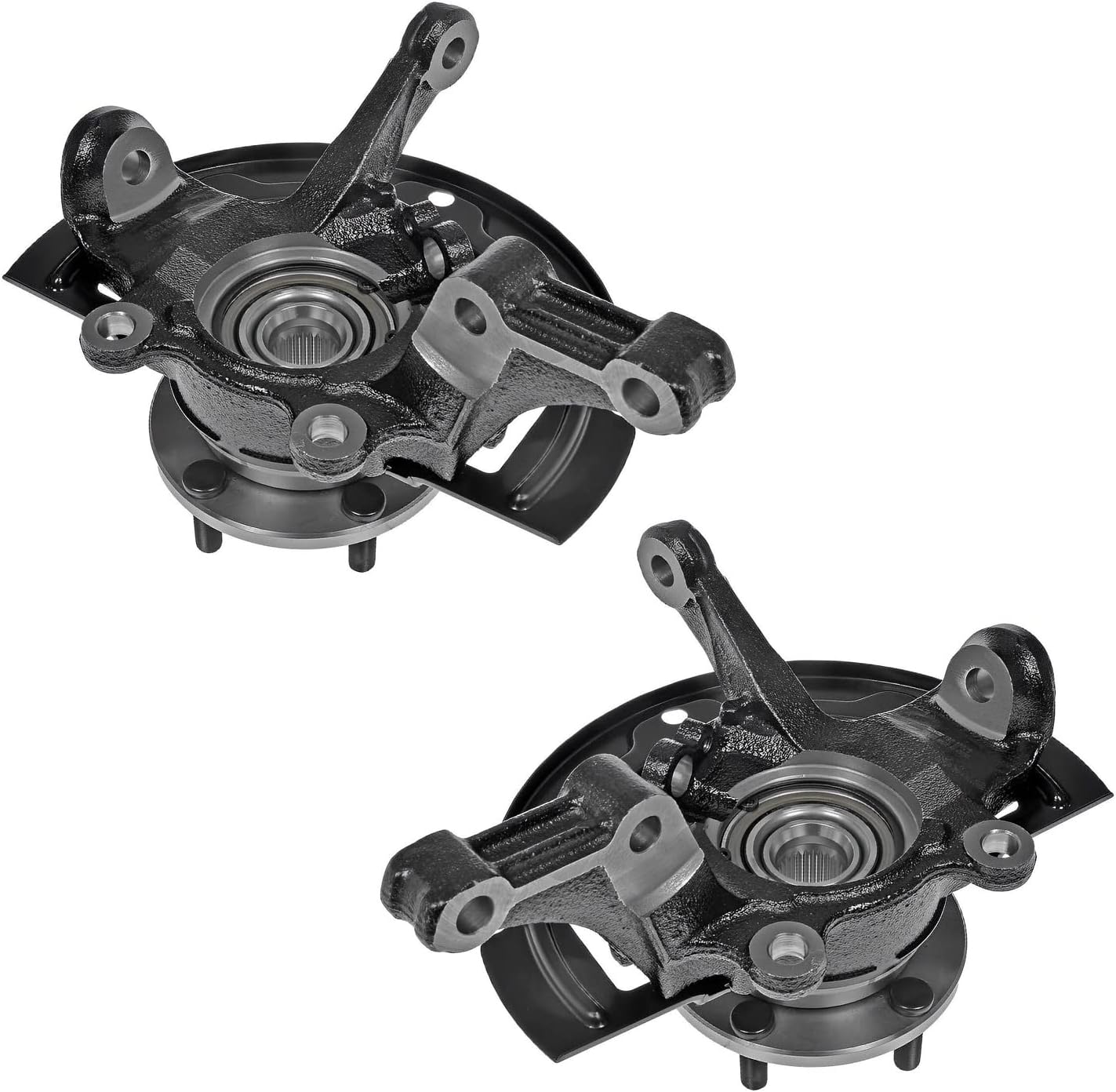 Detroit Axle Front Steering Knuckles & Wheel Hub Bearings