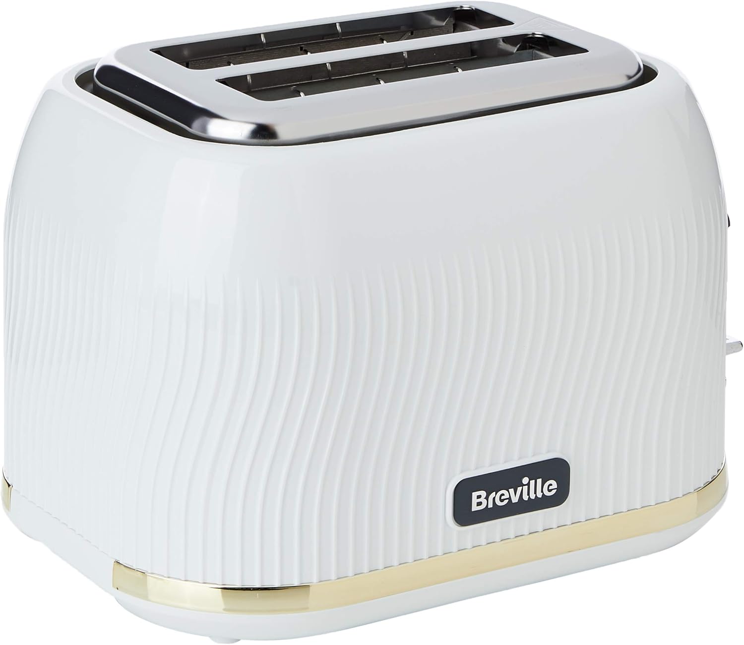 Breville VTT995 Toaster, White & Gold Toasters