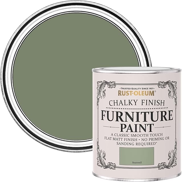 Rust-Oleum AMZ0030 Chalky Finish Furniture Paint - Bramwell - 750ml