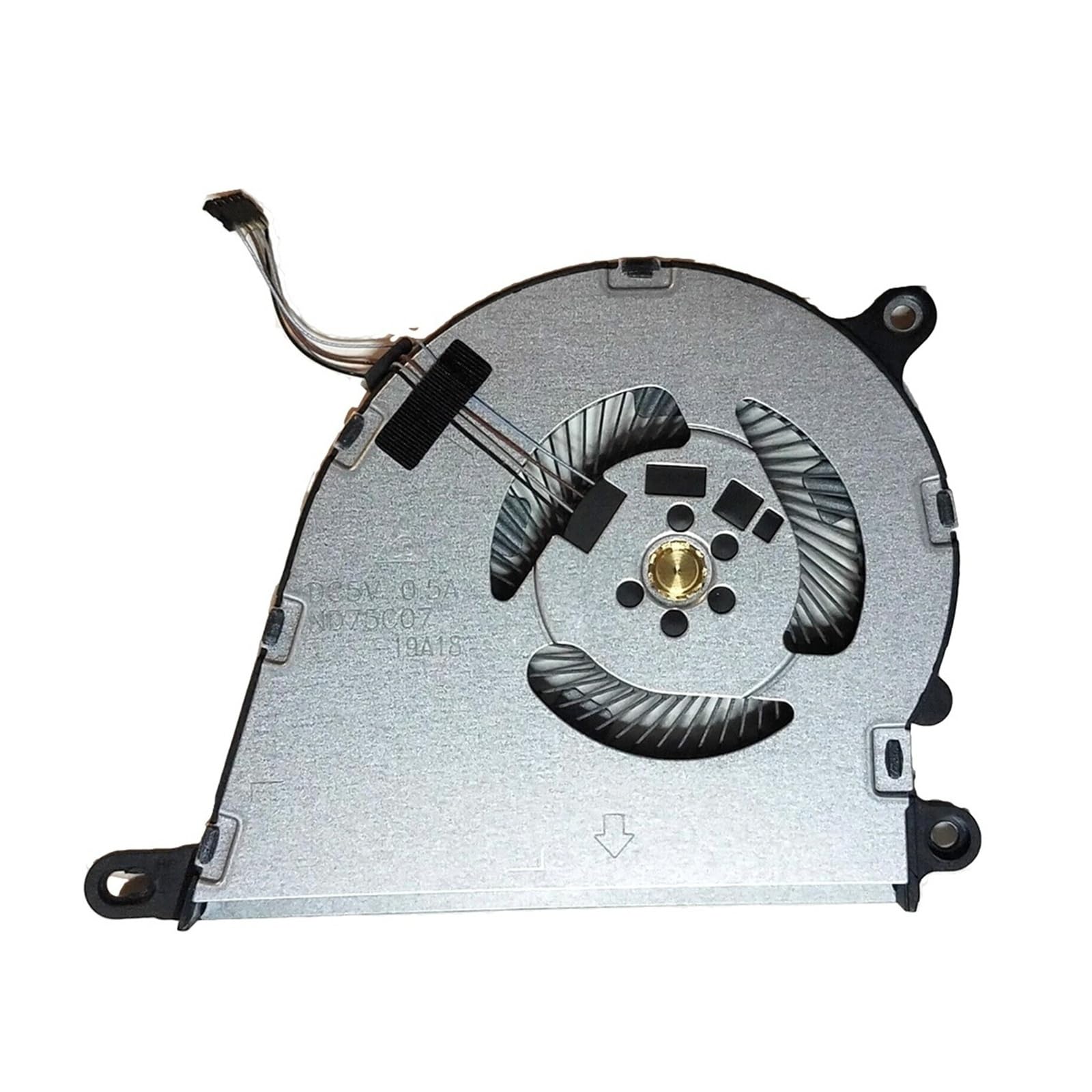 Ventilador De Refrigeración Interno De CPU for Portátil, Compatible con HP,15-DY 14-DQ TPN-Q221 ND75C07-19A18 L68133 ND55C41-19A19 De Repuesto(CPU Fan 5pcs)