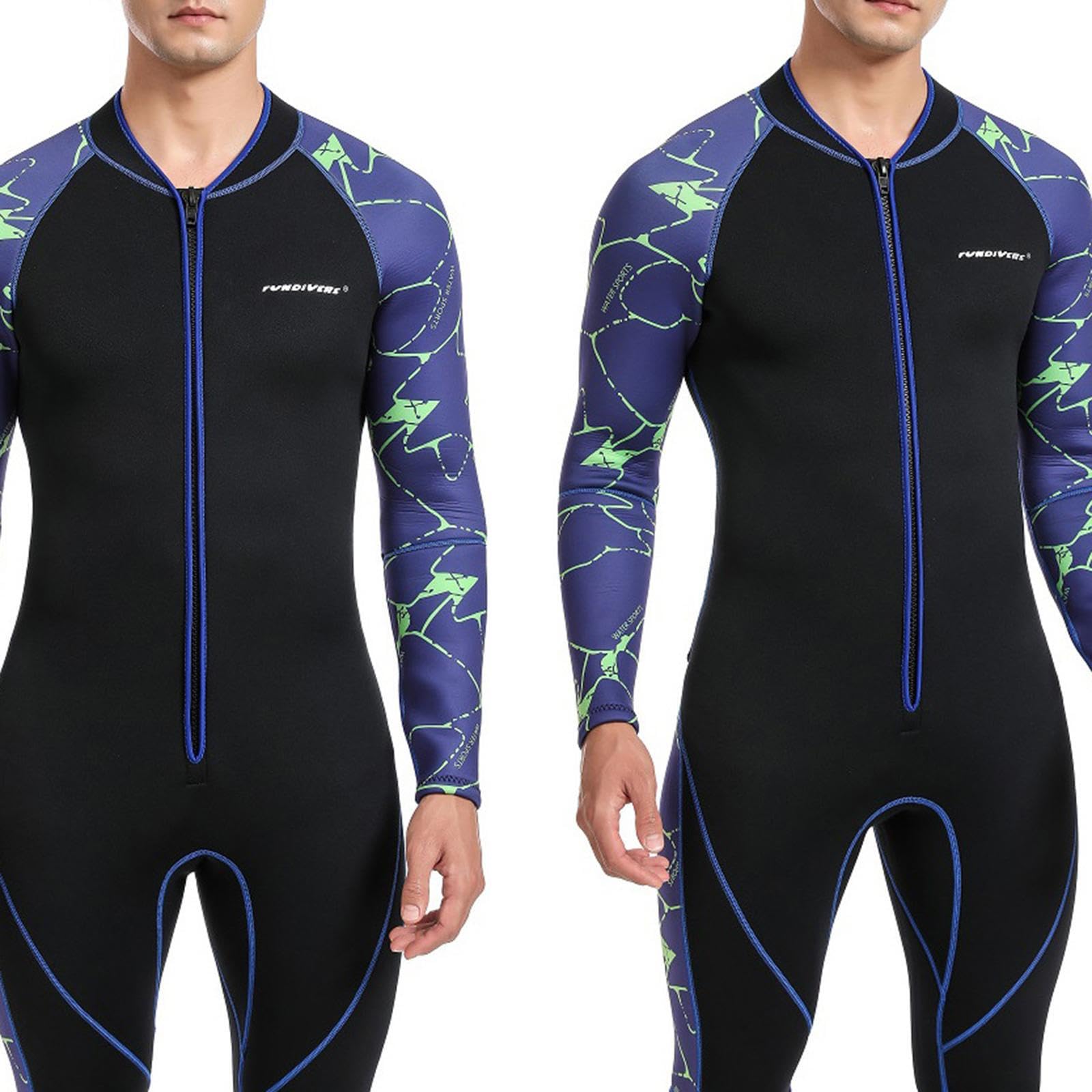 Traje de Neopreno para Hombre: ¡La Aventura te Espera! Mono cálido para Paddle Surf, Surf, Buceo, etc. Traje de Neopreno Completo de 3 mm para