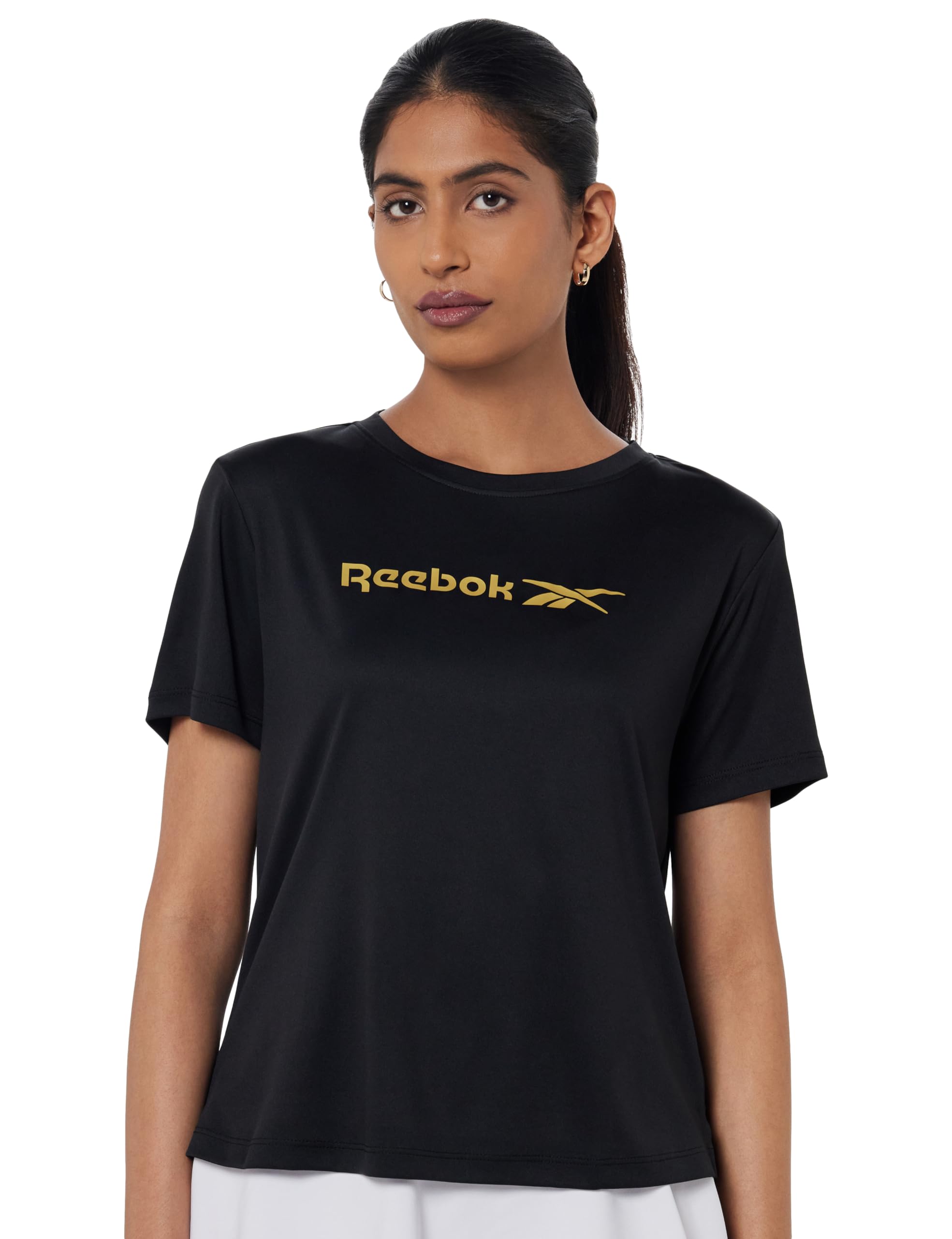 Women's Polyester Gym T-Shirt - Quick Dry Moisture Wicking Sports Half Sleeve Tee-image-40